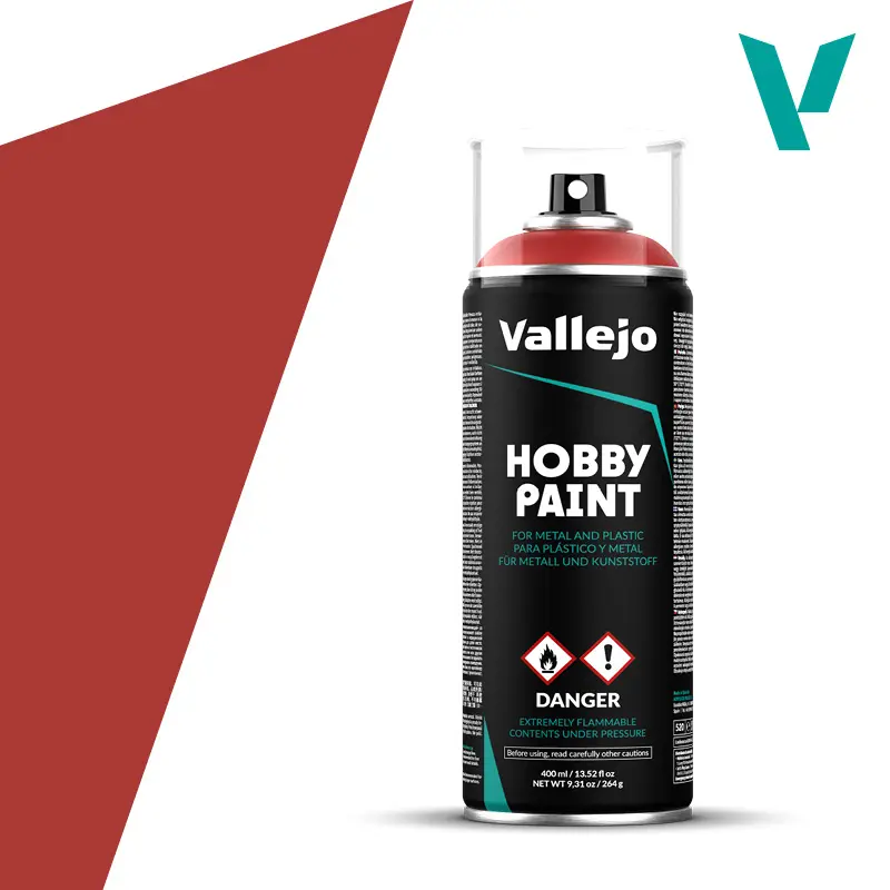 28016 - Scarlet Red Spray Hobby Paint (400 Ml)