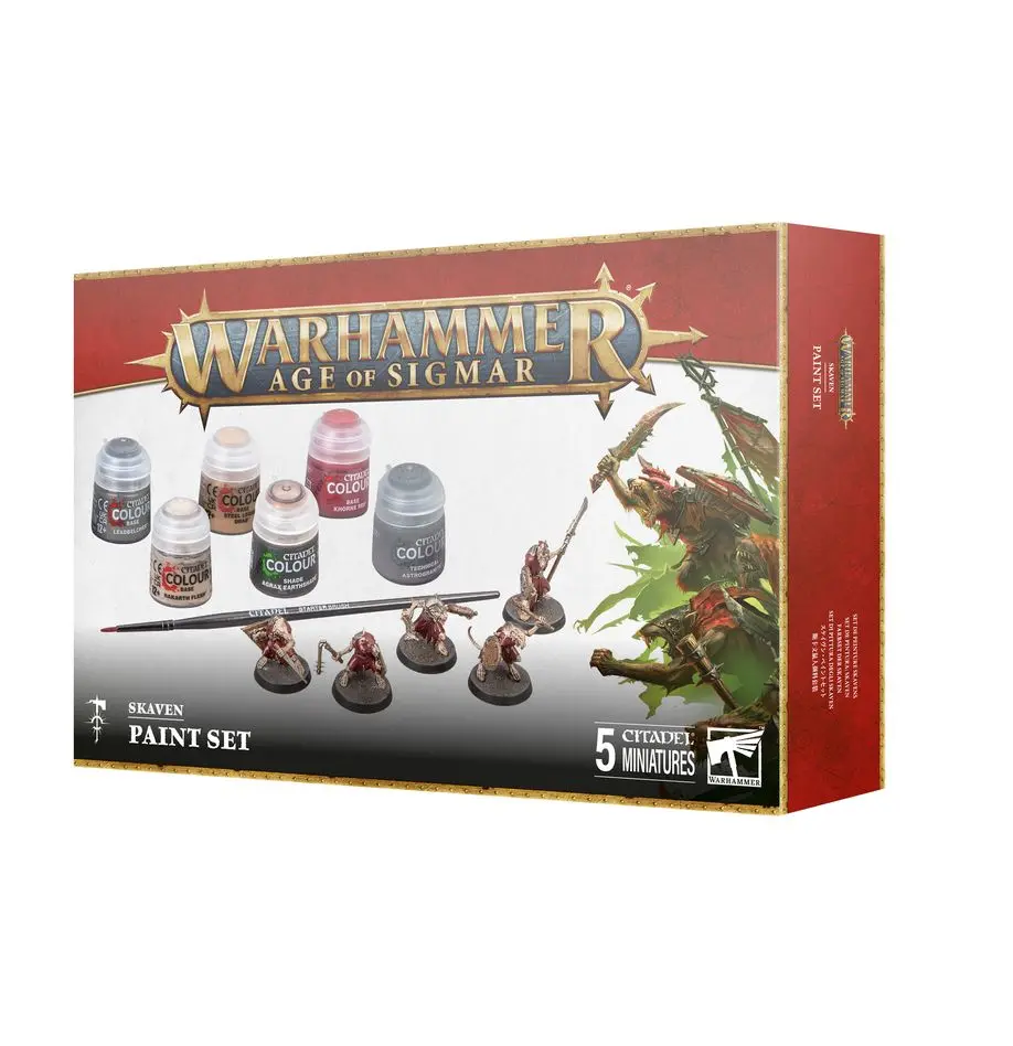 AOS SKAVEN + PAINT SET ENG/SPA/PORT/LAT