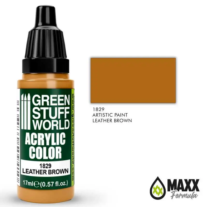 Acrylic Color - Leather Brown