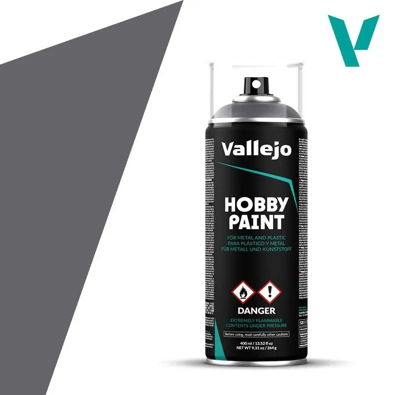 Acrylicos Vallejo VJP28031 400 Ml Spray Paint - Gunmetal