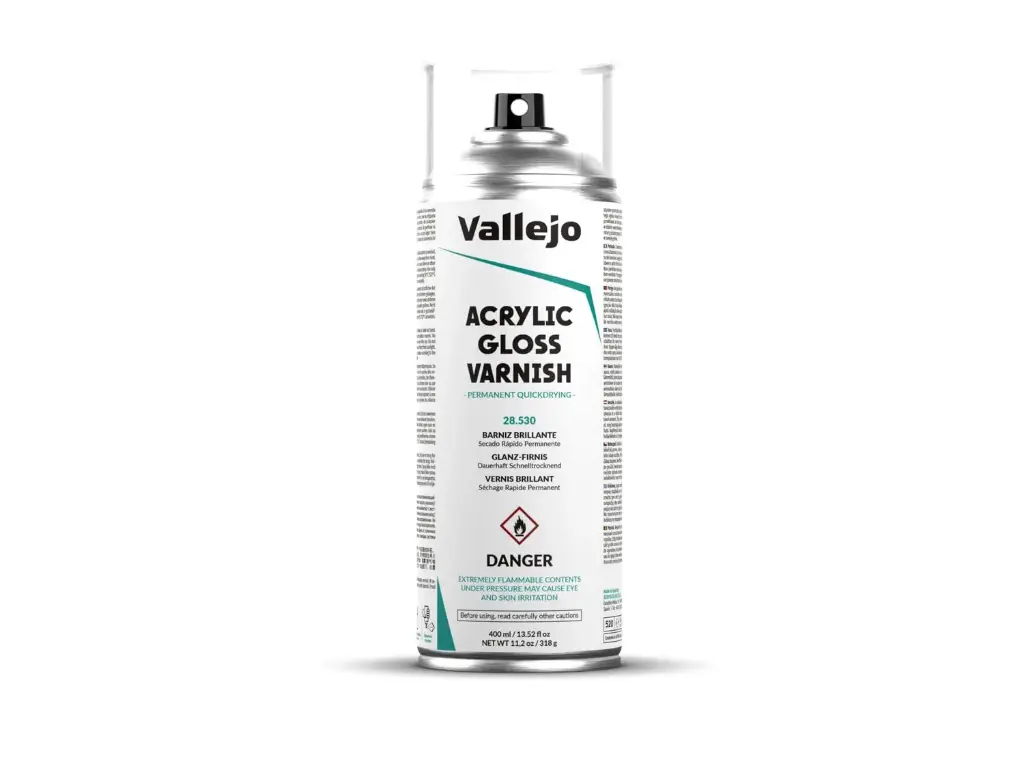 Acrylicos Vallejo VJP28530 400 Ml Spray Paint - Gloss Varnish
