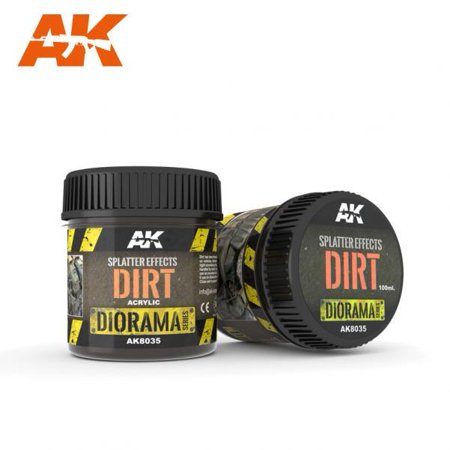 DIORAMA:  SPLATTER EFFECTS DIRT