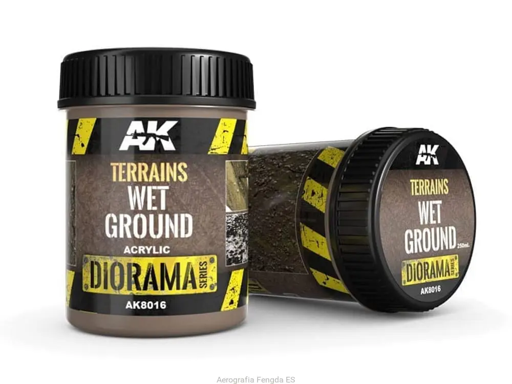 DIORAMA:  TERRAINS WET GROUND
