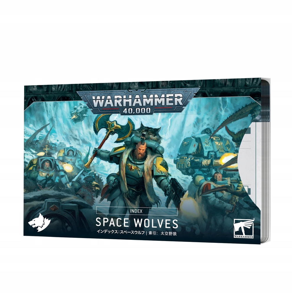 INDEX CARDS: SPACE WOLVES (ESP)