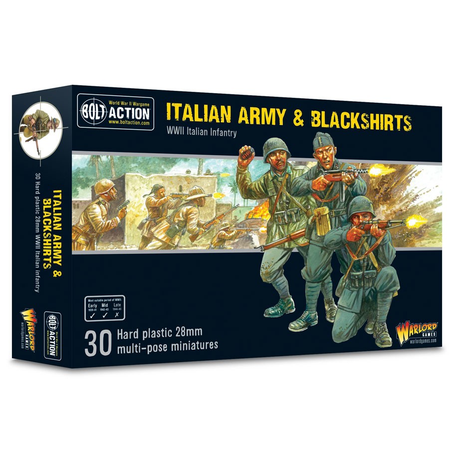 Italian Army & Blackshirts Plastic Boxed Set