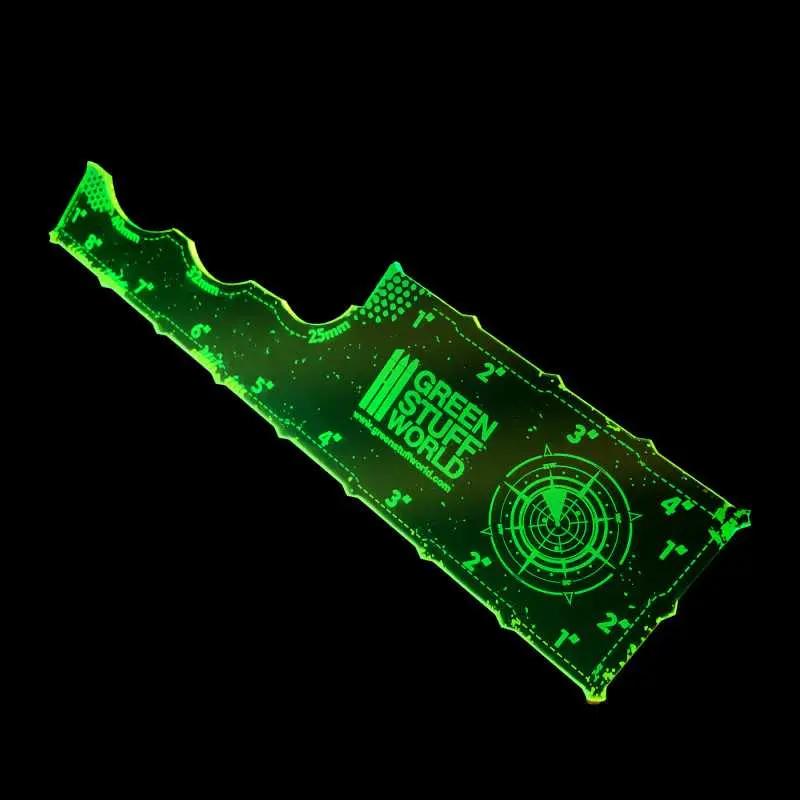 Medidor Gaming - Verde Lima Fluor 8 pulgadas