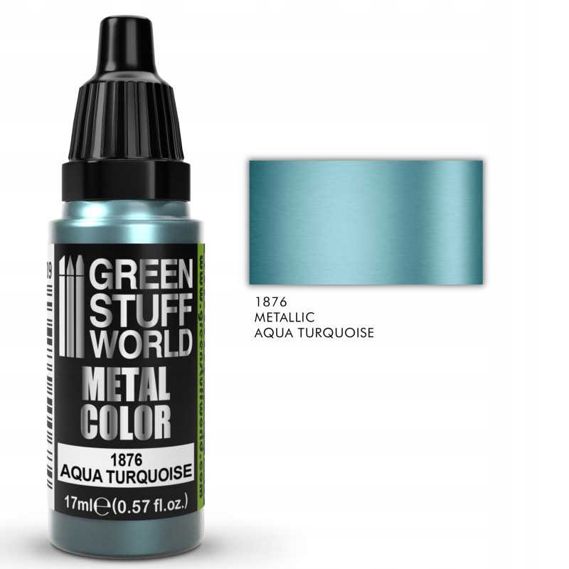 Metal Color - Aqua Turquoise
