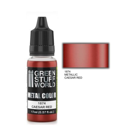 Metal Color - Caesar Red