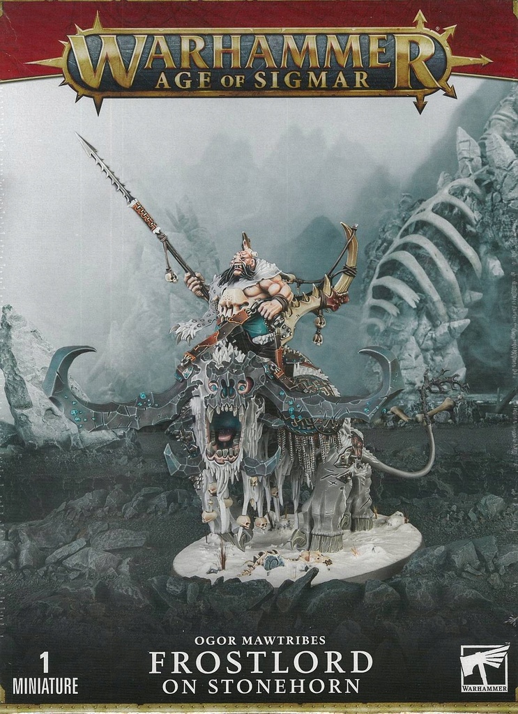 OGOR MAWTRIBES: FROSTLORD ON STONEHORN