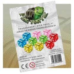 PACK 1- Juegos de 10 dados translúcidos 16mm