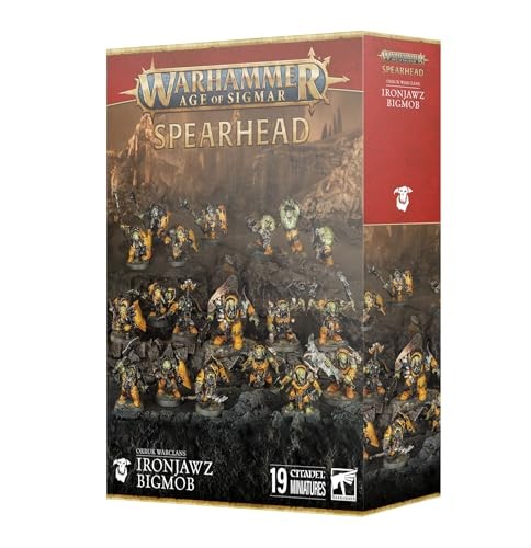 SPEARHEAD:ORRUK WARCLANS IRONJAWZ BIGMOB