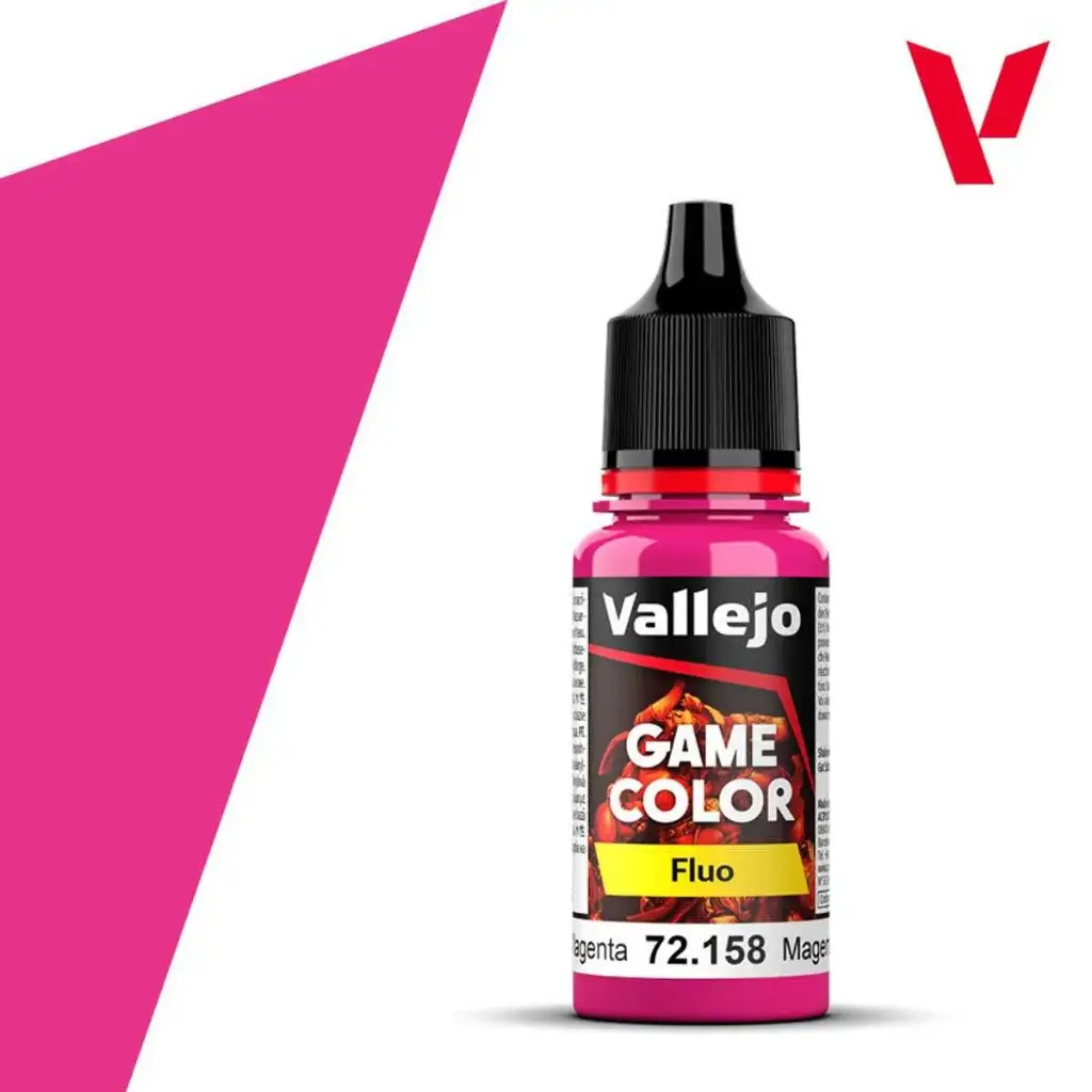 VAL72158 - AV Vallejo Game Color 18ml - Fluo - Fluorescent Magenta