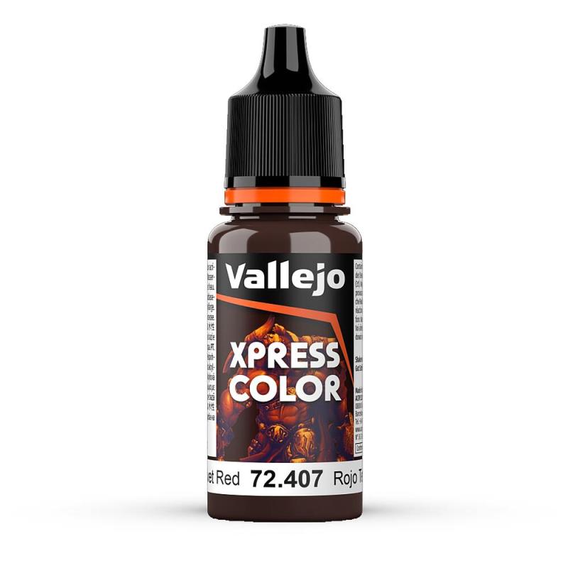 VAL72407 - AV Vallejo Xpress Color 18ml - Velvet Red