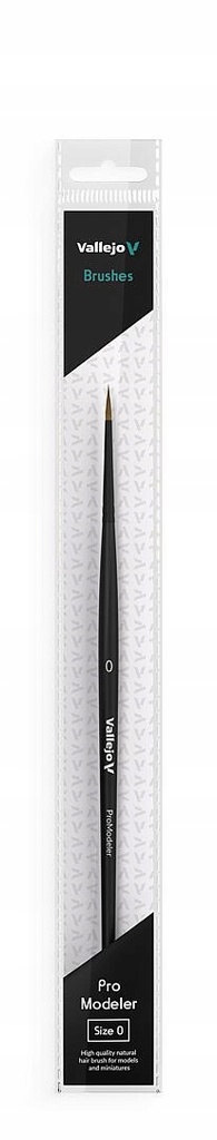 VALB01000 - AV Pro Modeller - Natural Hair Round Brush No. 0