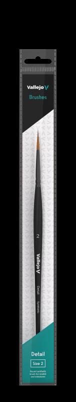 VALB02002 - AV Detail - Round Synthetic Brush No. 2