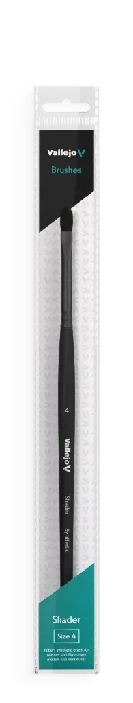 VALB06004 - AV Shader - Filbert Shader Flat Synthetic Brush No. 4