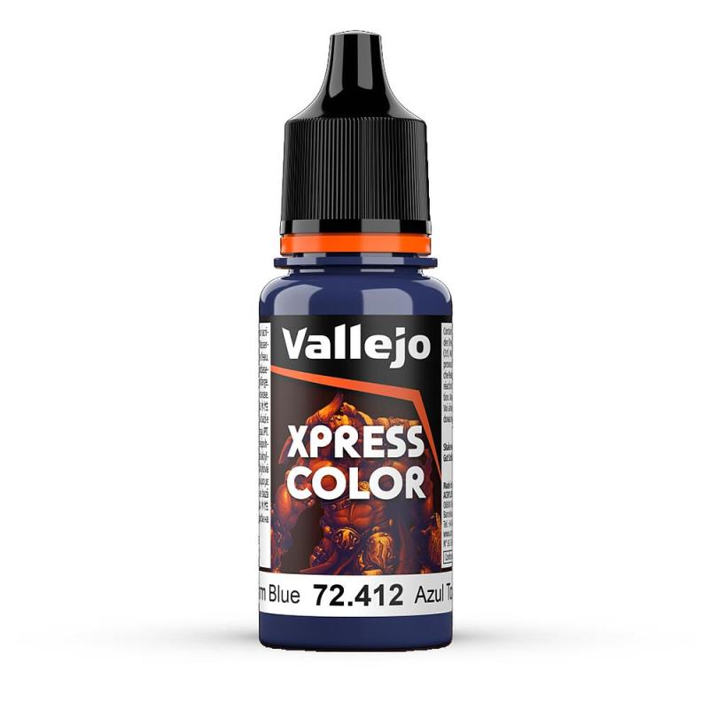 VJP72412 18 Ml Game Color Xpress Color Storm Blue Paint