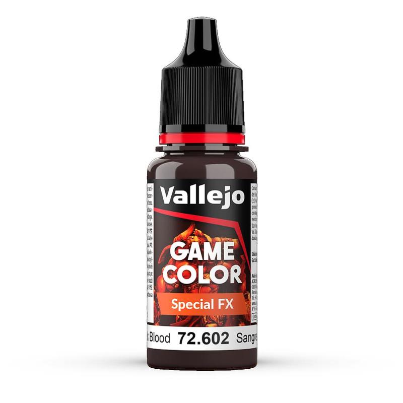 VJP72602 18 Ml Game Color Special FX Acrylic Paint,  Thick Blood