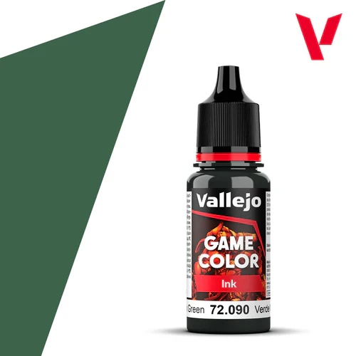 Val72090 - Av Vallejo Game Color - Game Ink - Inky Black Green
