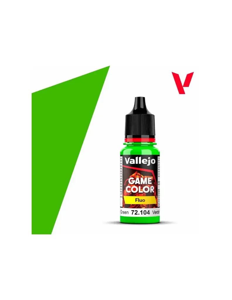 Val72104 - Av Vallejo Game Color 17ml - Fluo Green