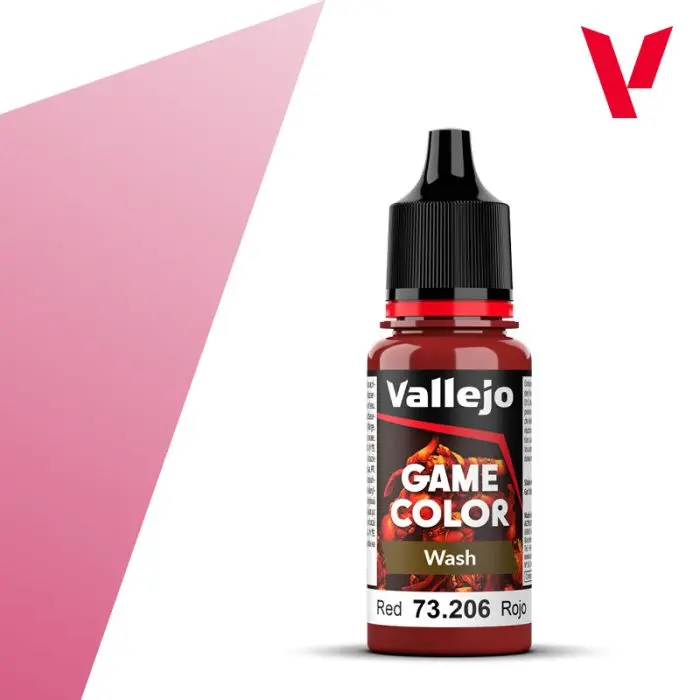 Val73206 - Av Washes - Red 17ml