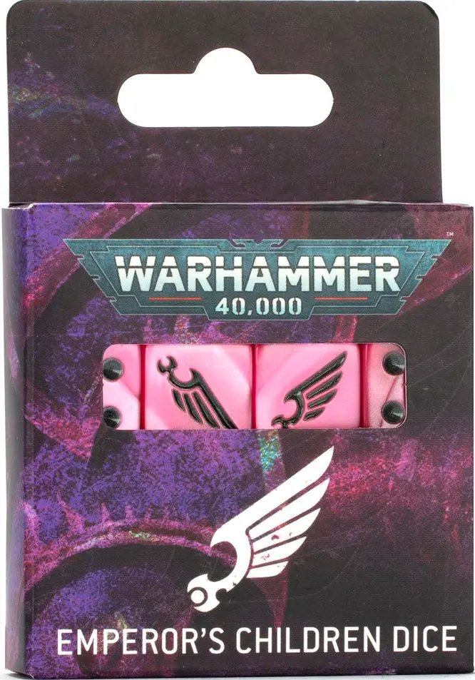 WARHAMMER 40000: EMPEROR'S CHILDREN DICE