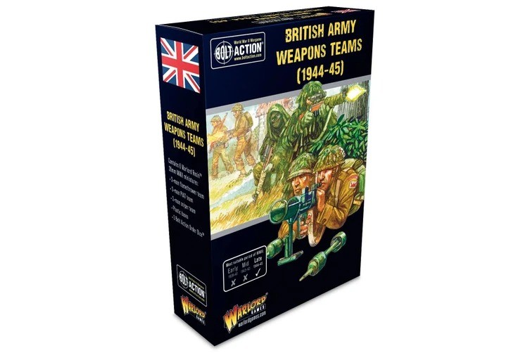 Warlord Games British Army (1944-45) Weapons Teams 