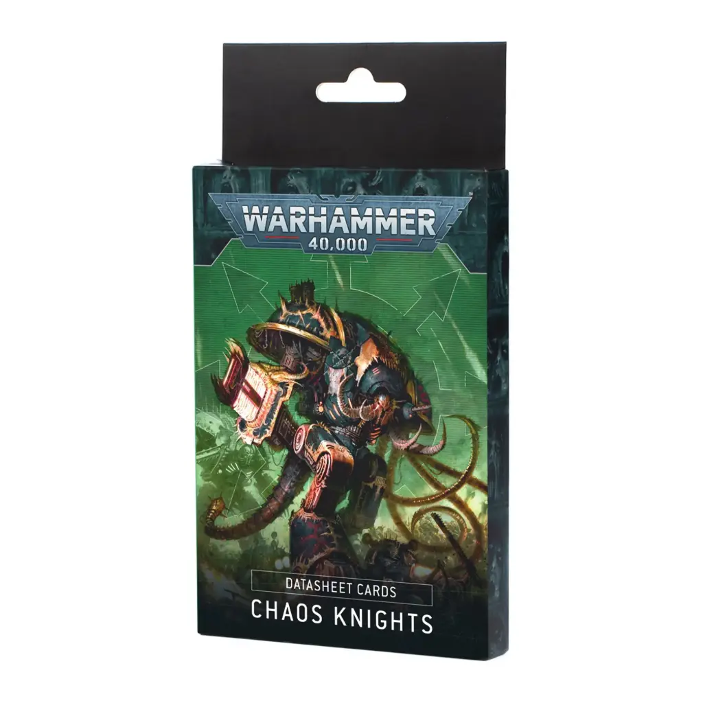 CHAOS KNIGHTS: DATASHEET CARDS