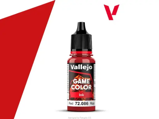 72086 Game Color Paint- Red Ink