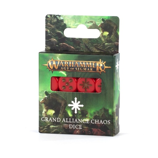 [80-22] AGE OF SIGMAR: GRAND ALLIANCE CHAOS DICE