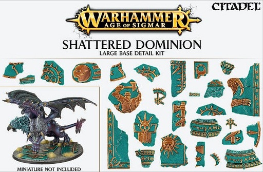 [66-99] AOS SHATTERED DOMINION LARGE BASE DETAIL