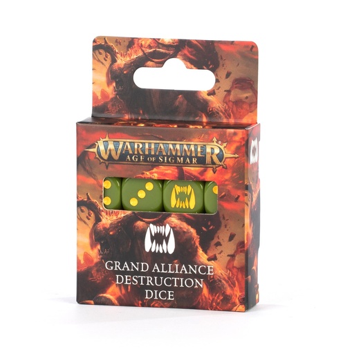 [80-23] AOS: GRAND ALLIANCE DESTRUCTION DICE