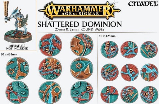 [66-96] AOS: SHATTERED DOMINION: 25 & 32MM ROUND