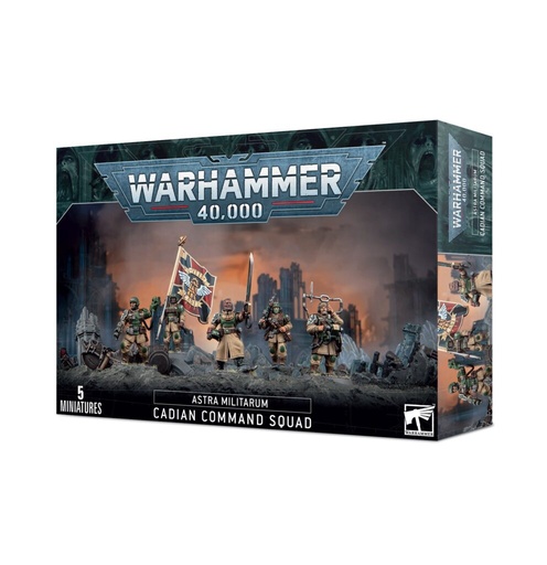 [47-09] ASTRA MILITARUM: CADIAN COMMAND SQUAD