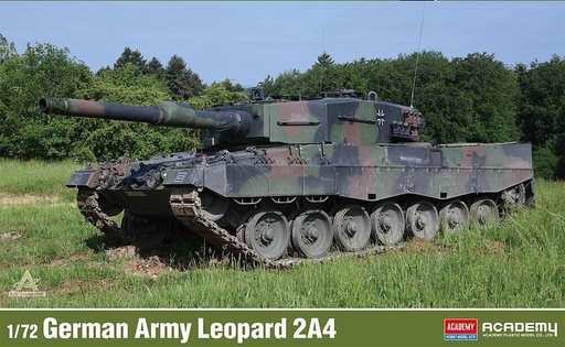 Academy 1/72 Scale German Army Leopard 2A4,  Ca.1980s-2000s Model Kit