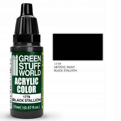 Acrylic Color - Black Stallion