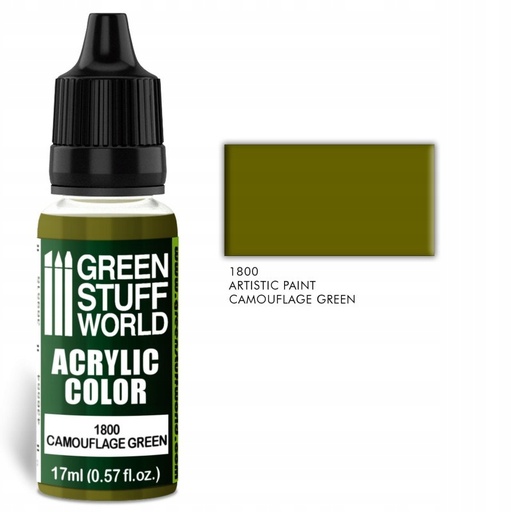 Acrylic Color - Camouflage Green