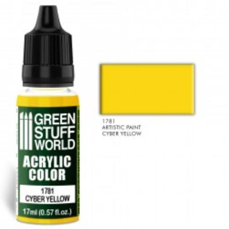 Acrylic Color - Cyber Yellow