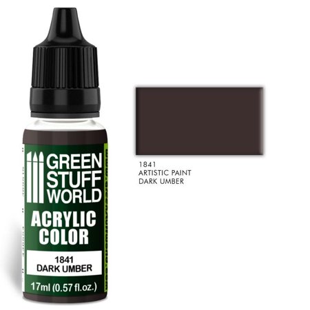 Acrylic Color - Dark Umber