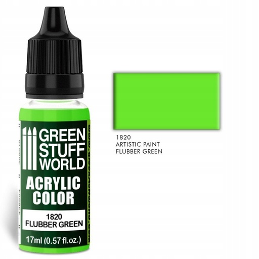 Acrylic Color - Flubber Green
