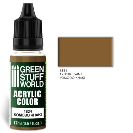 Acrylic Color - Komodo Khaki