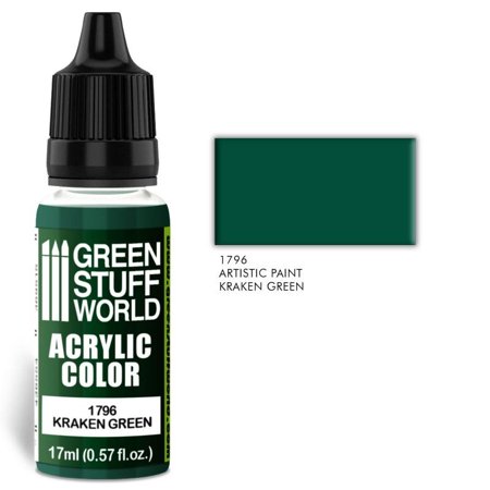 Acrylic Color - Kraken Green