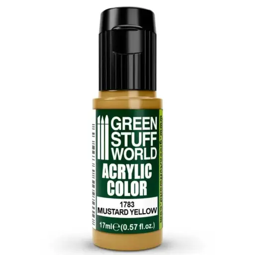 Acrylic Color - Mustard Yellow