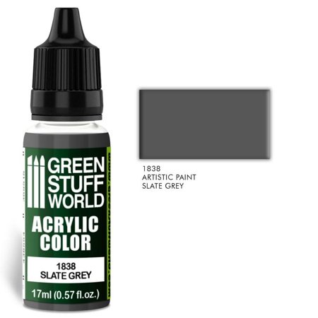 Acrylic Color - Slate Grey