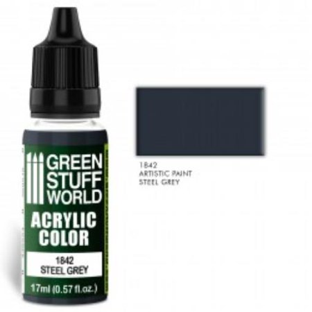 Acrylic Color - Steel Grey
