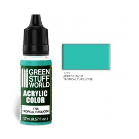 Acrylic Color - Tropical Turquoise