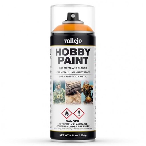 Acrylicos Vallejo VJP28018 400 Ml Spray Paint - Sun Yellow