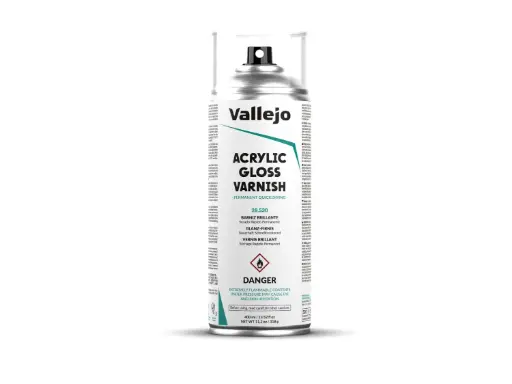 Acrylicos Vallejo VJP28530 400 Ml Spray Paint - Gloss Varnish