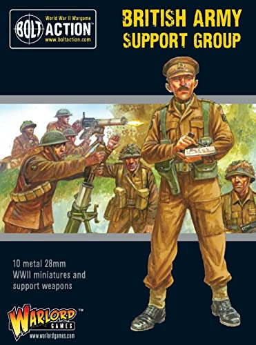 Bolt Action British Army Support Group - 28mm