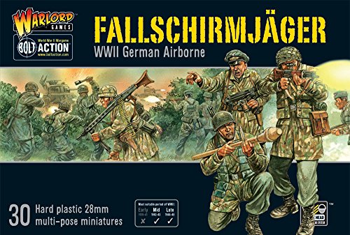 Bolt Action Fallschirmjager Plastic Infantry Box Set